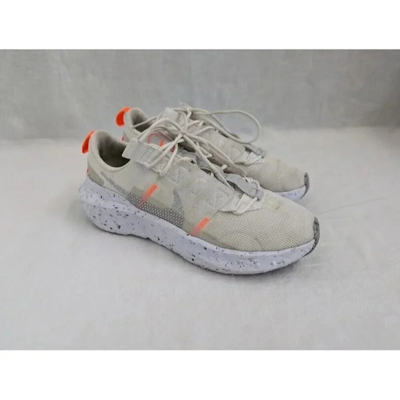 Nike Shoes - Size 7.5 - Nike Crater Impact Summit White Grey Fog orange detail. SH1